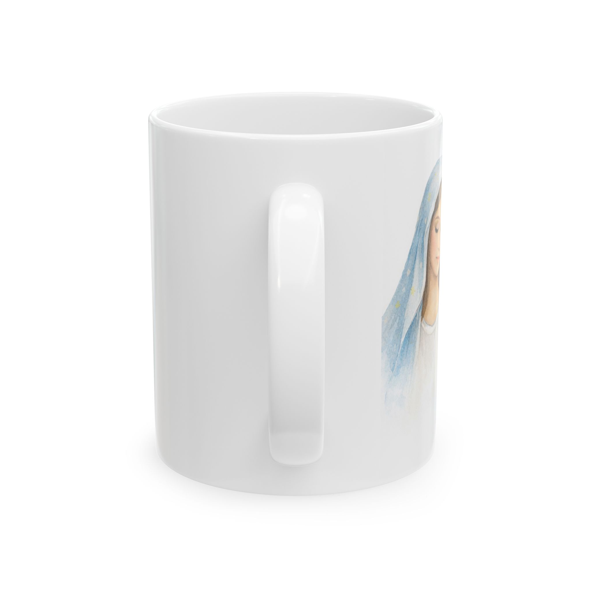 Morning Offering Catholic Mug Ceramic Mug 11oz - Image 3