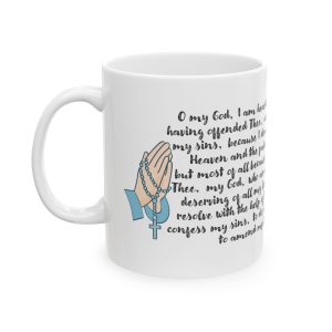 The Act of Contrition Catholic Mug! Ceramic Mug 11oz