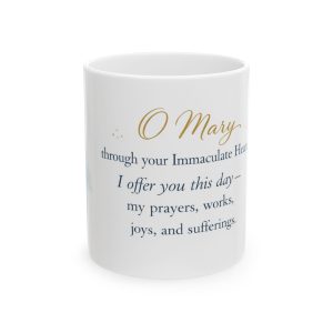 Morning Offering Catholic Mug Ceramic Mug 11oz