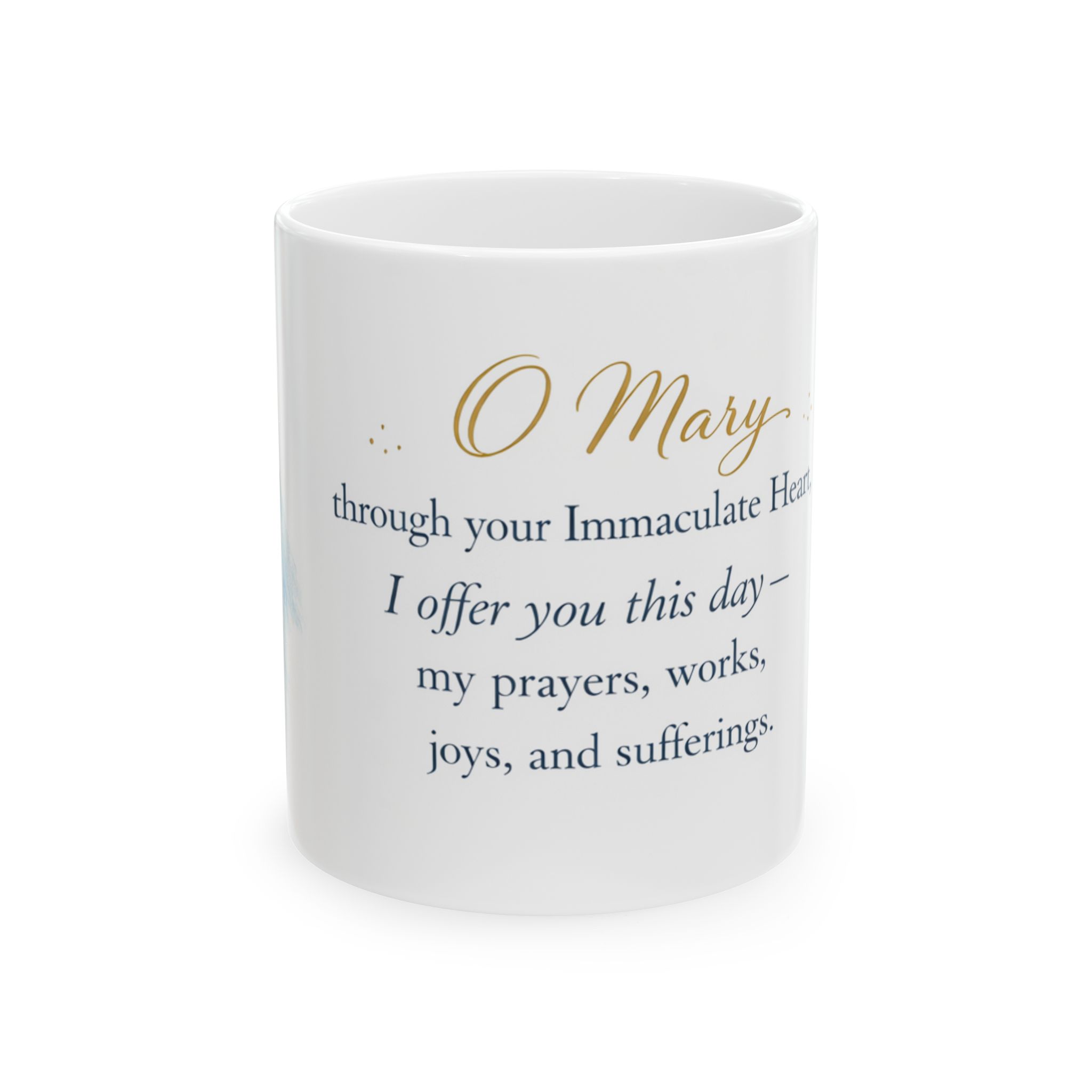 Morning Offering Catholic Mug Ceramic Mug 11oz
