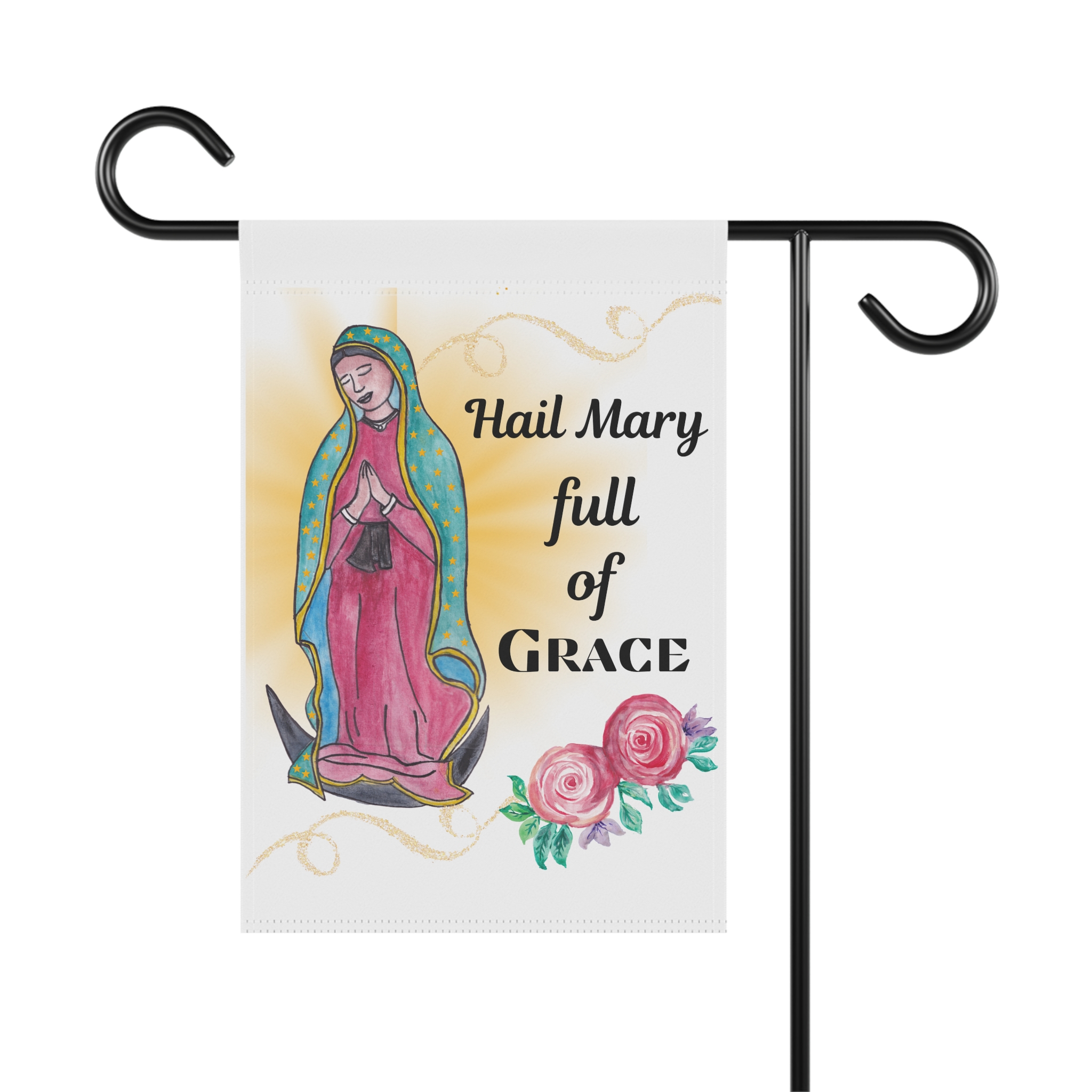 Catholic Garden Flags-Our Lady of Guadalupe - Image 2
