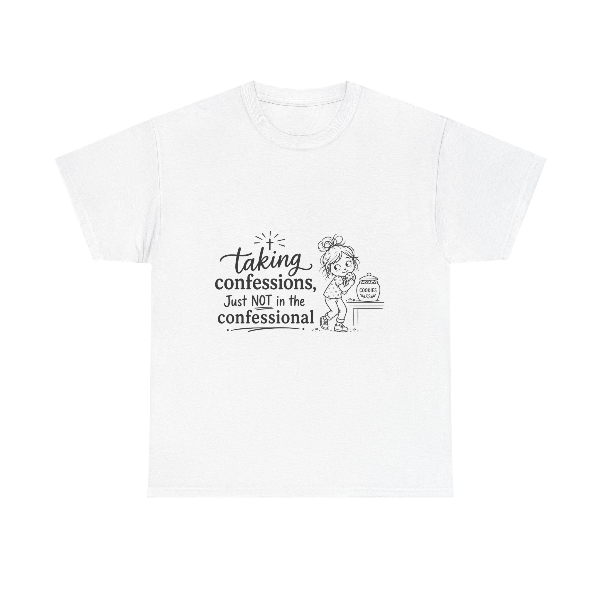 Catholic Mom Tee-Taking Confessions Just NOT in the Confessional T-shirt - Image 3
