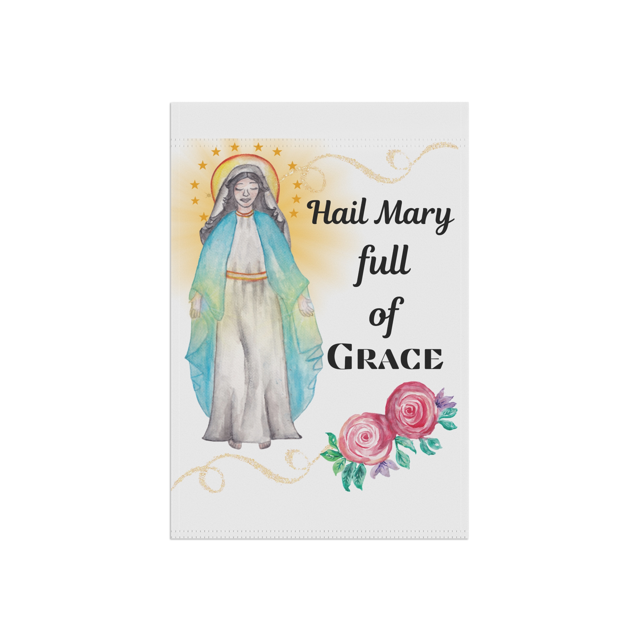 Catholic Garden Flags-Our Lady of Grace - Image 3