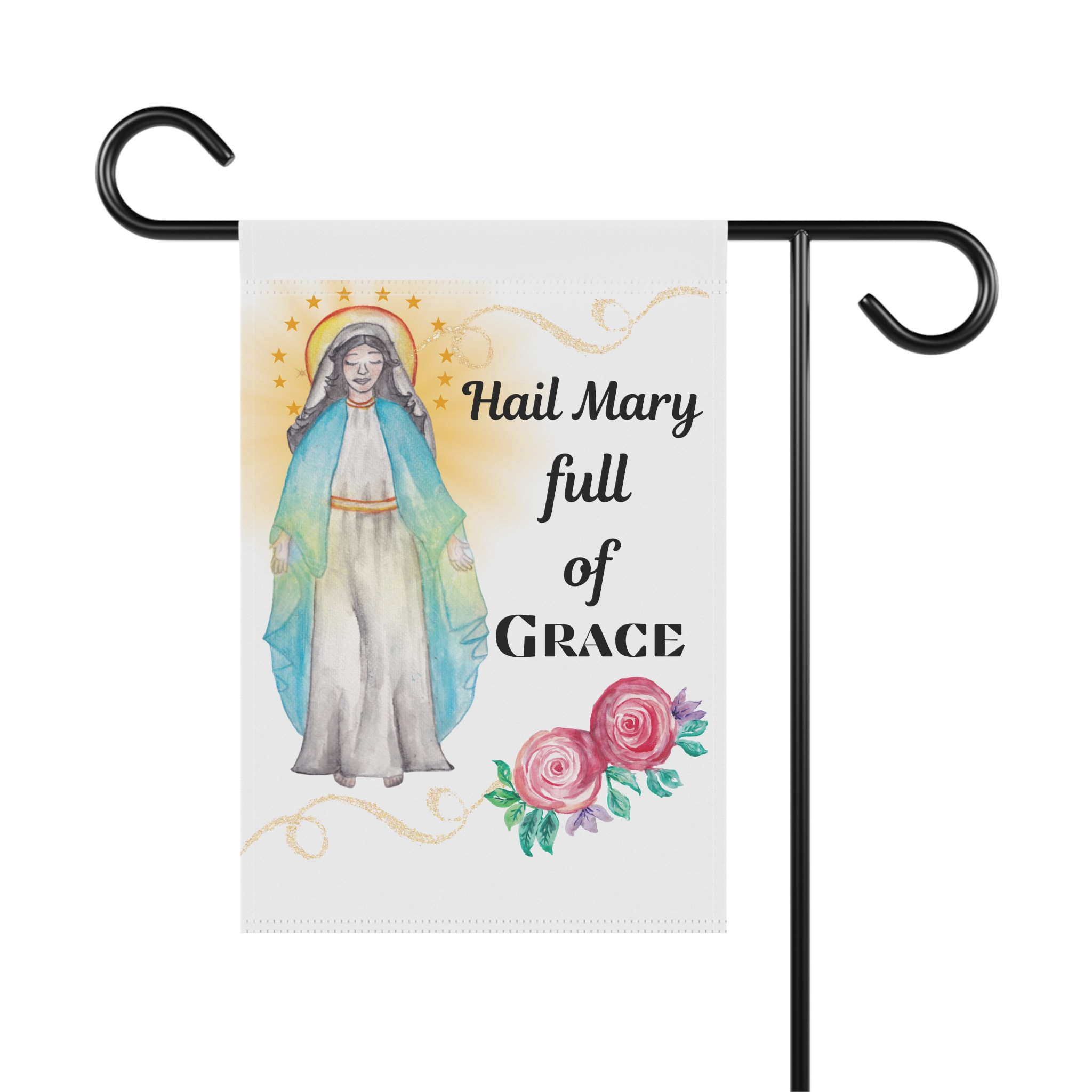 Catholic Garden Flags-Our Lady of Grace - Image 2
