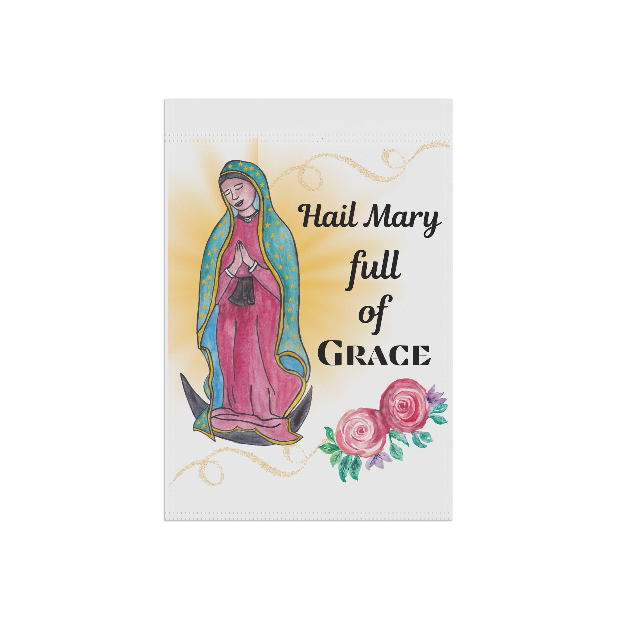 Catholic Garden Flags-Our Lady of Guadalupe - Image 3