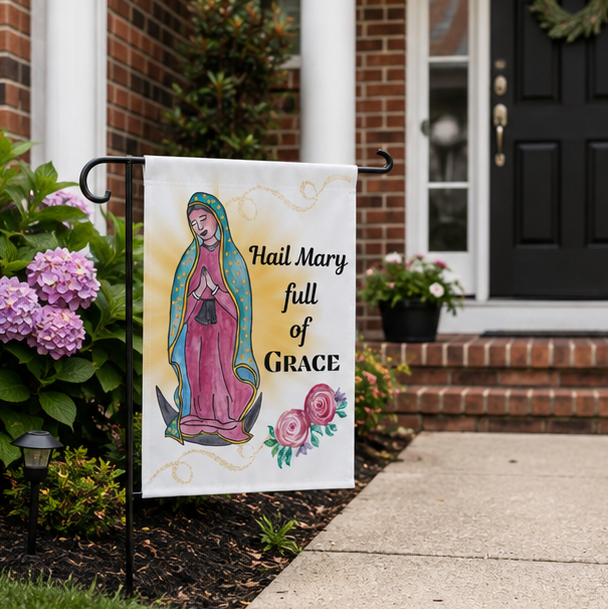 Catholic Garden Flags-Our Lady of Guadalupe - Image 6
