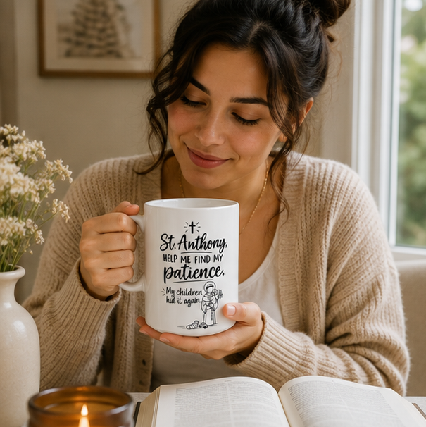 Ceramic Mug - St. Anthony Quote - Image 3
