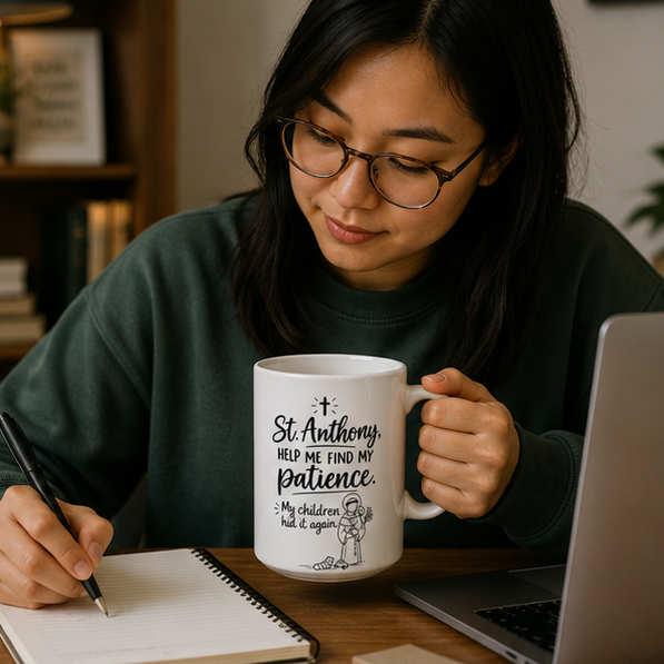 Ceramic Mug - St. Anthony Quote - Image 4