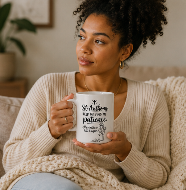 Ceramic Mug - St. Anthony Quote - Image 5