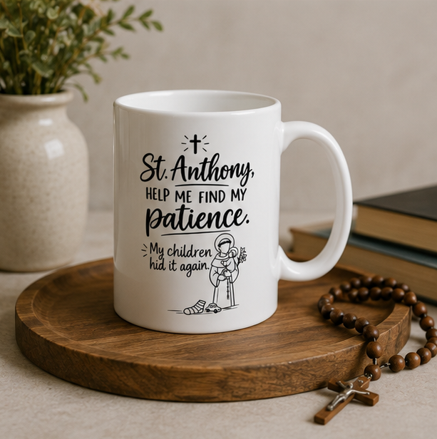 Ceramic Mug - St. Anthony Quote - Image 6